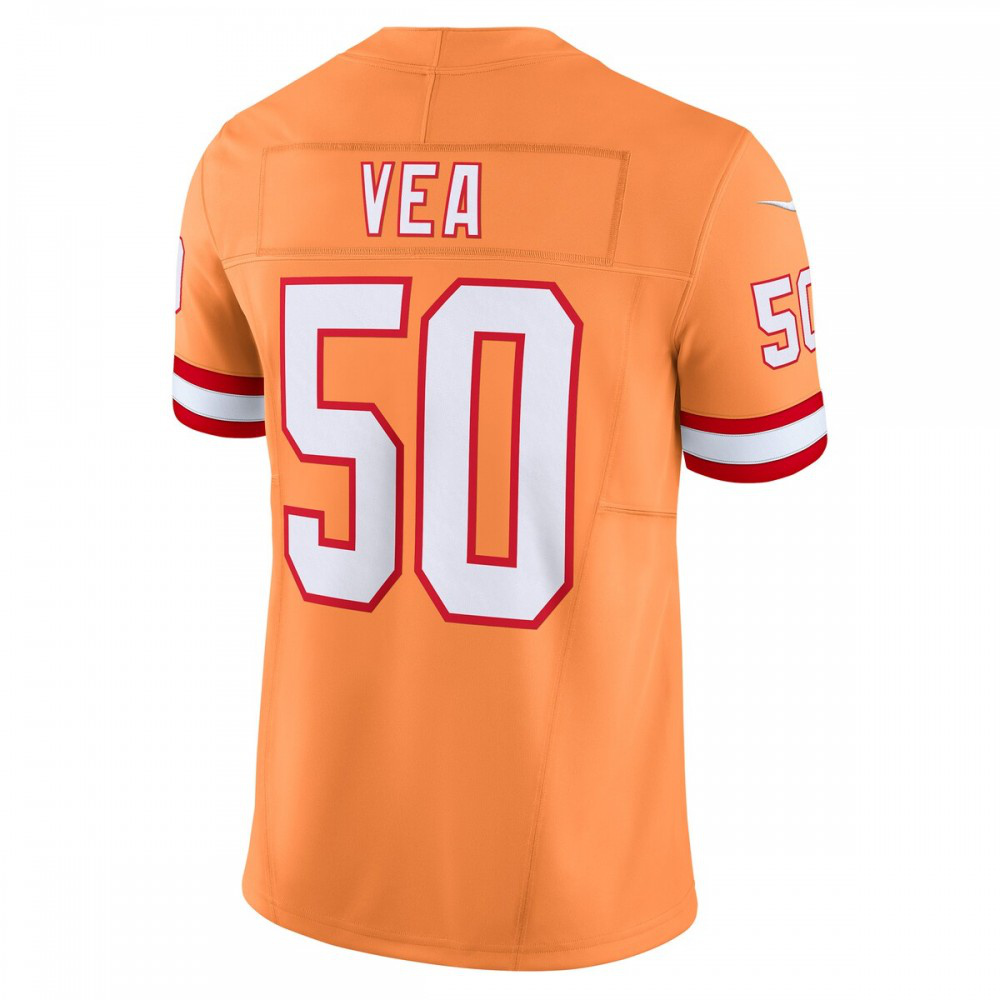 Vita Vea Tampa Bay Buccaneers Nike Vapor F.U.S.E. Limited Jersey - Orange-GridironStore